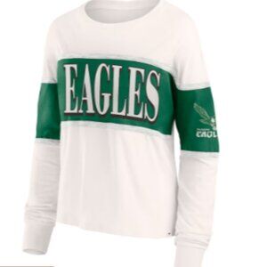 💜♀️5DAYSALE ♀️💜Women's Fanatics Cream Philadelphia Eagles tshirt